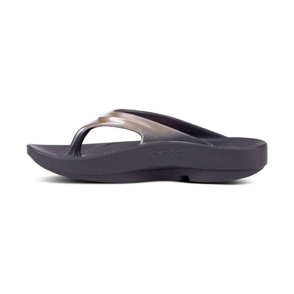 OOfos Women's OOlala Sandal - Latte - Lenny's Shoe & Apparel