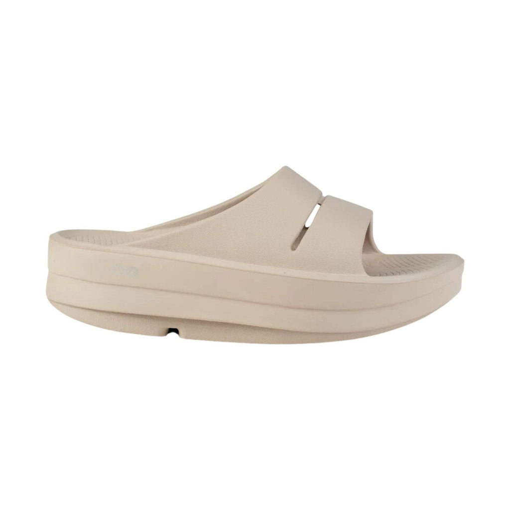 OOfos Women's OOmega OOahh Slide - Nomad - Lenny's Shoe & Apparel