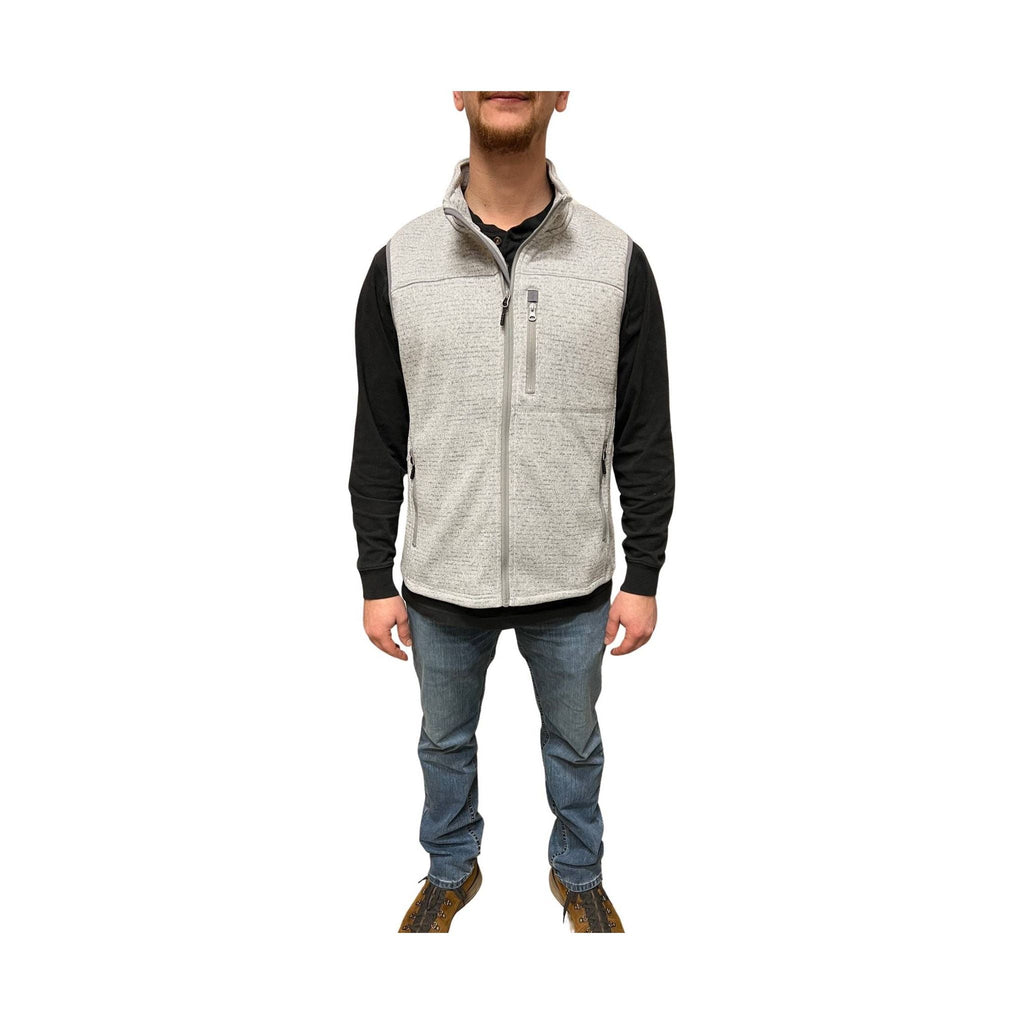 Pulse Men's Somerset Vest II - Heather Grey - Lenny's Shoe & Apparel