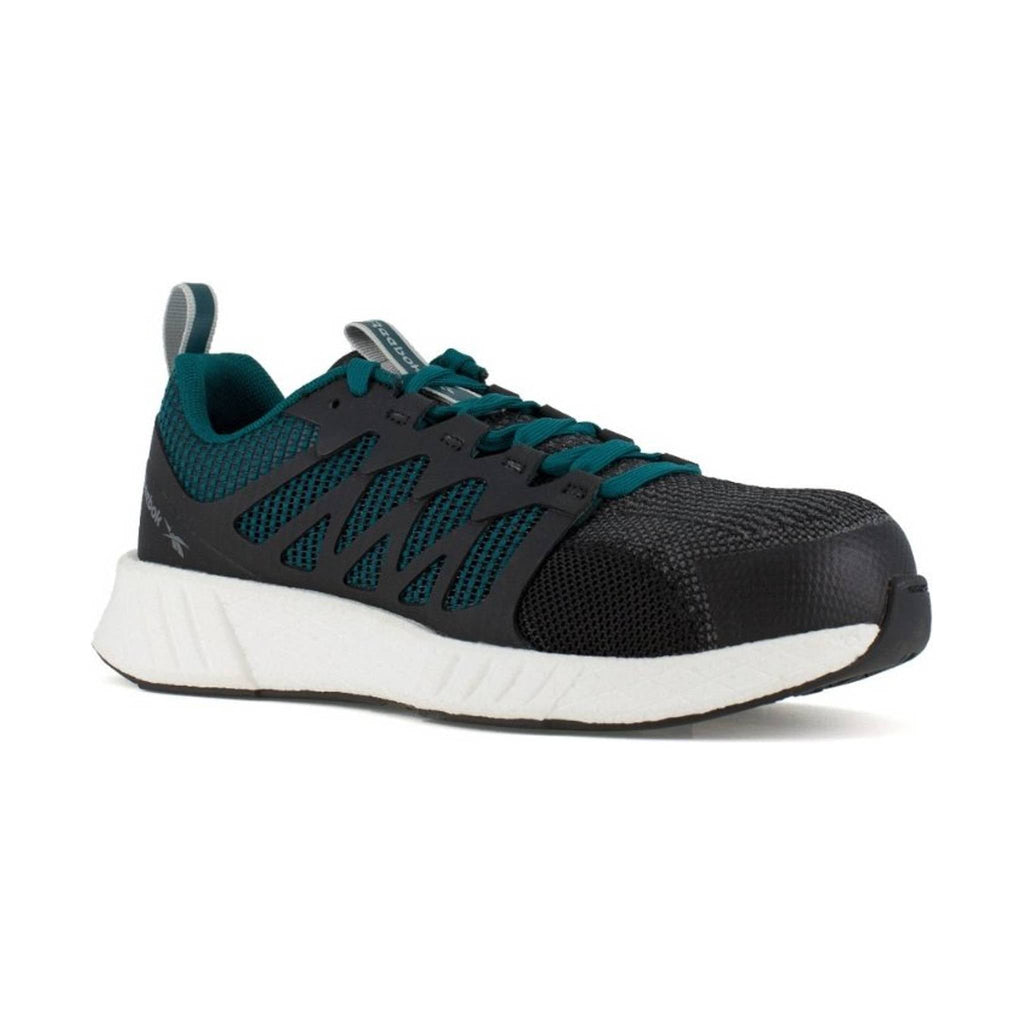 Reebok Work Women's Fusion Flexweave Composite Toe - Teal/Black - Lenny's Shoe & Apparel