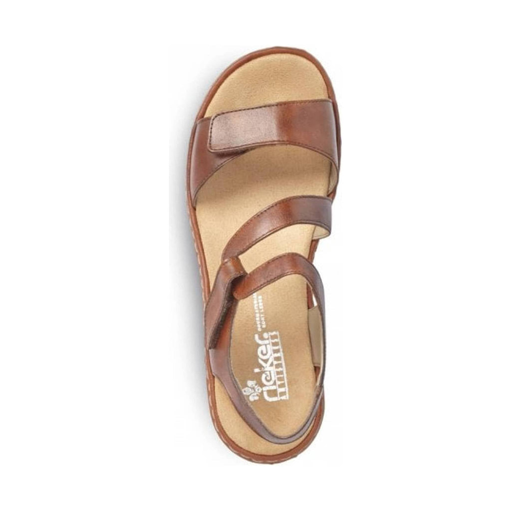 Rieker Women's Regina Sandal - Brown - Lenny's Shoe & Apparel