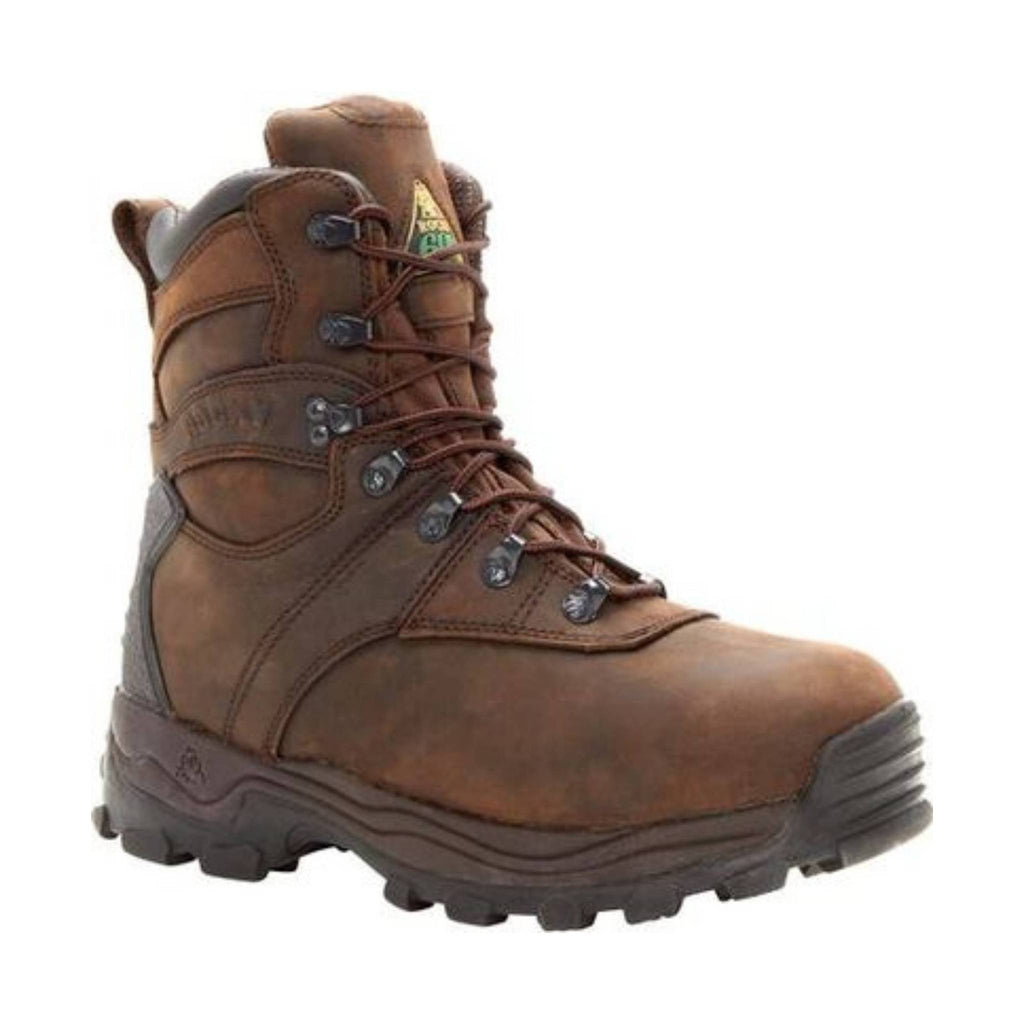 Rocky Men's Sport Utility 8" Insulated Waterproof Boot - Brown - Lenny's Shoe & Apparel