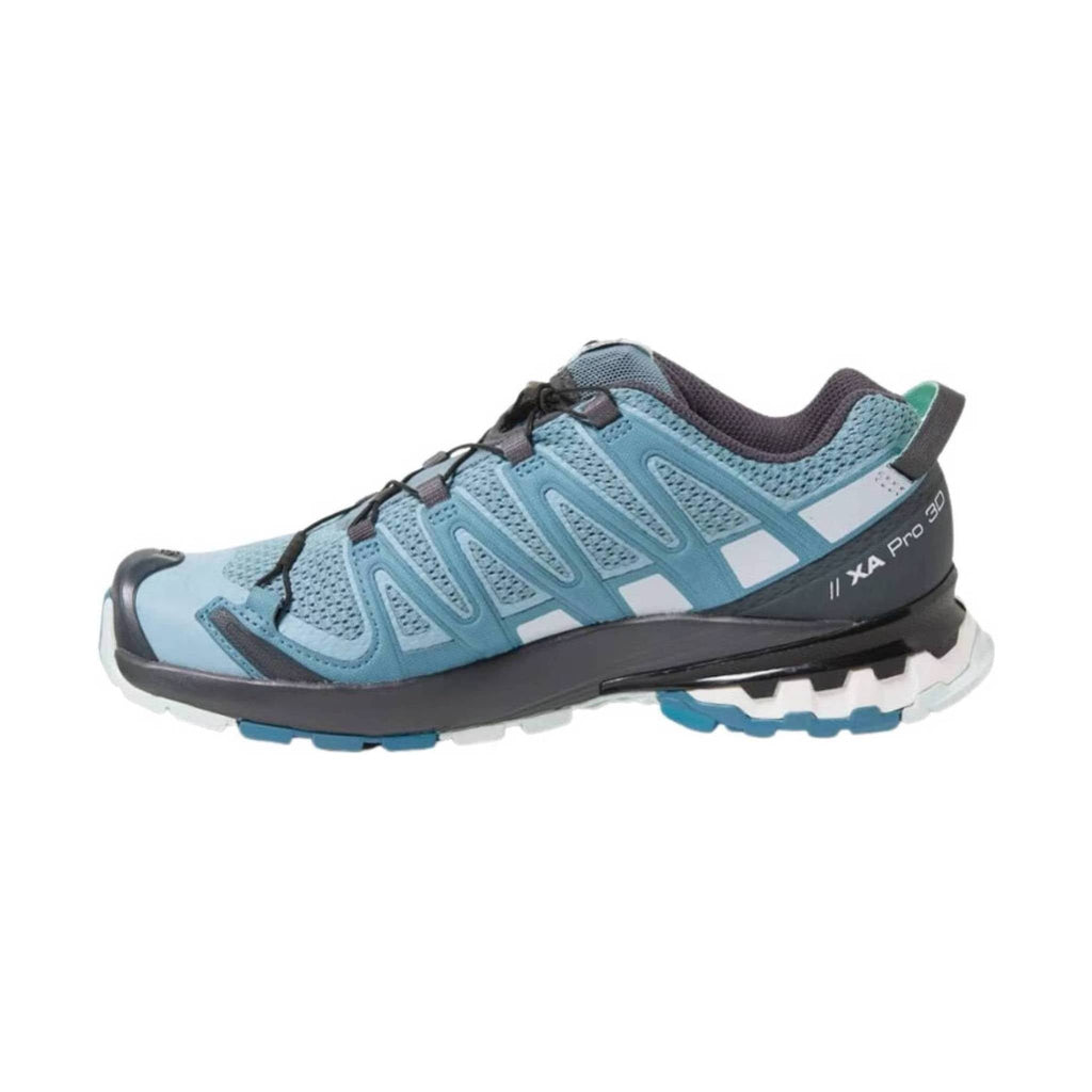 Salomon Women's XA Pro 3D V8 Trail Running Shoes - Ashley Blue/Ebony/Opal Blue - Lenny's Shoe & Apparel