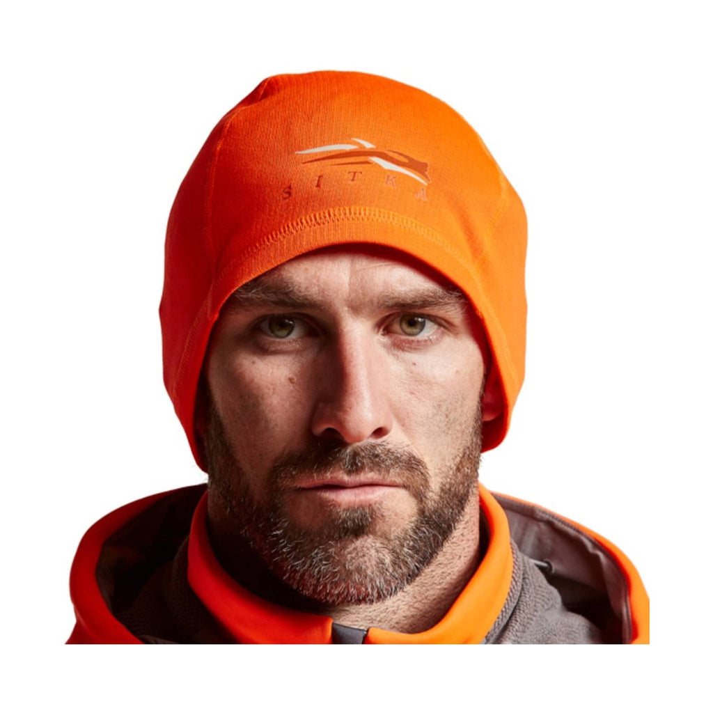 Sitka Traverse Beanie - Blaze Orange - Lenny's Shoe & Apparel