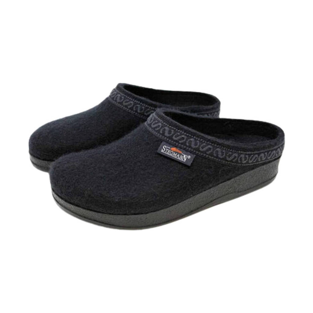 Stegmann Women's WoolFlex Clog - Black - Lenny's Shoe & Apparel