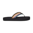 Teva Little Kids' Mush II Flip Flop - Antiguous Black Multi - Lenny's Shoe & Apparel