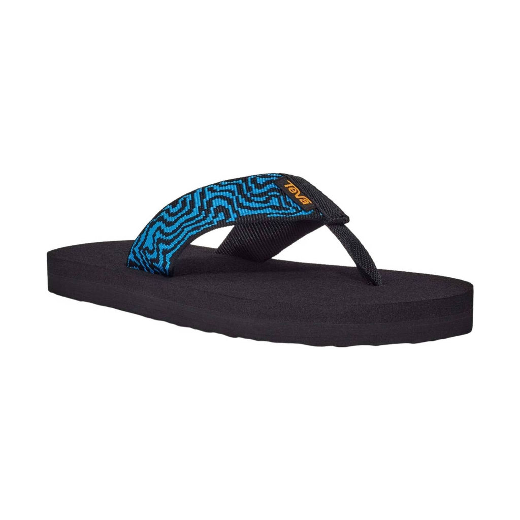 Teva Little Kids' Mush II Flip Flop - Layered Rock Black - Lenny's Shoe & Apparel