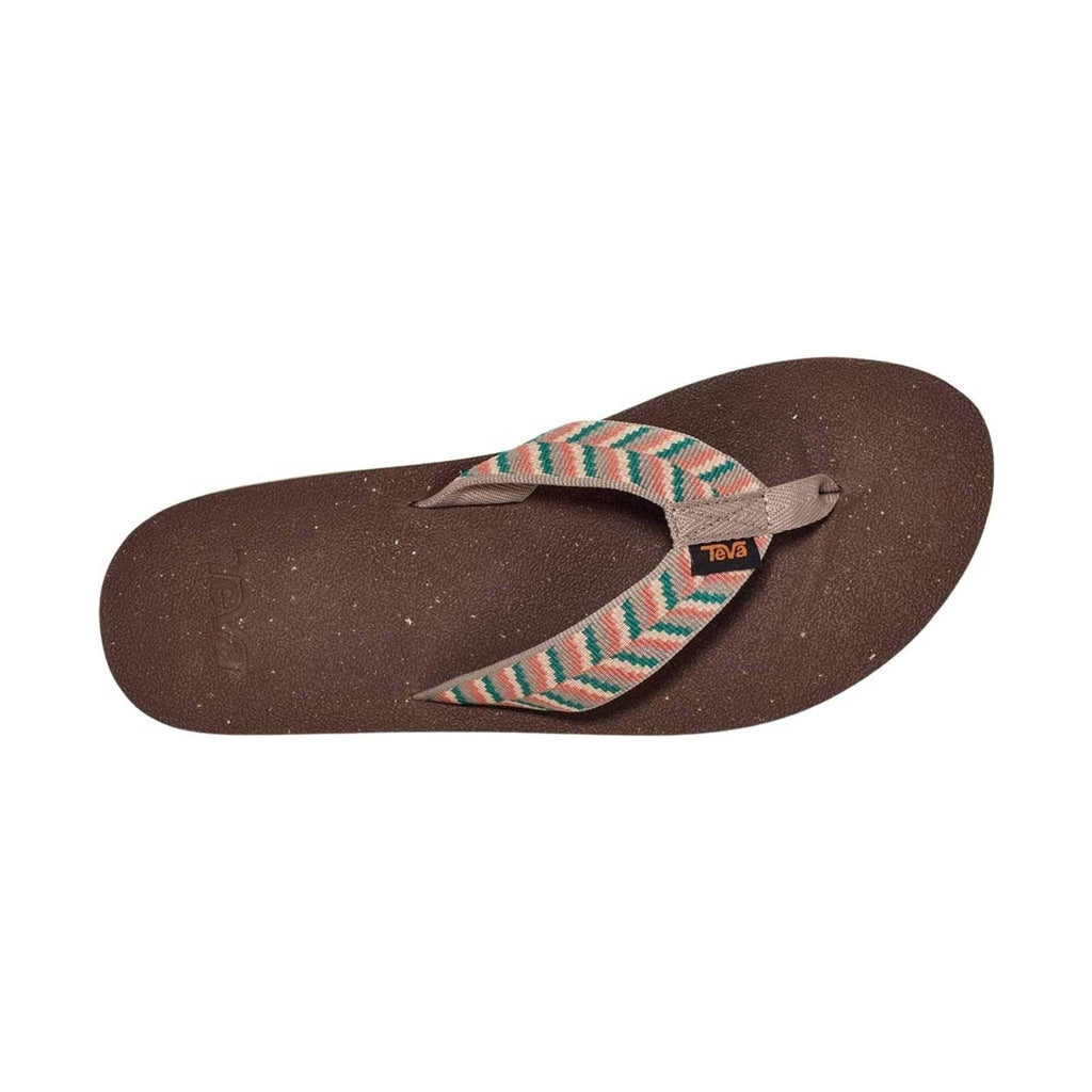 Teva Women's Reflip Flip Flop - Retro Geometric Neutral - Lenny's Shoe & Apparel