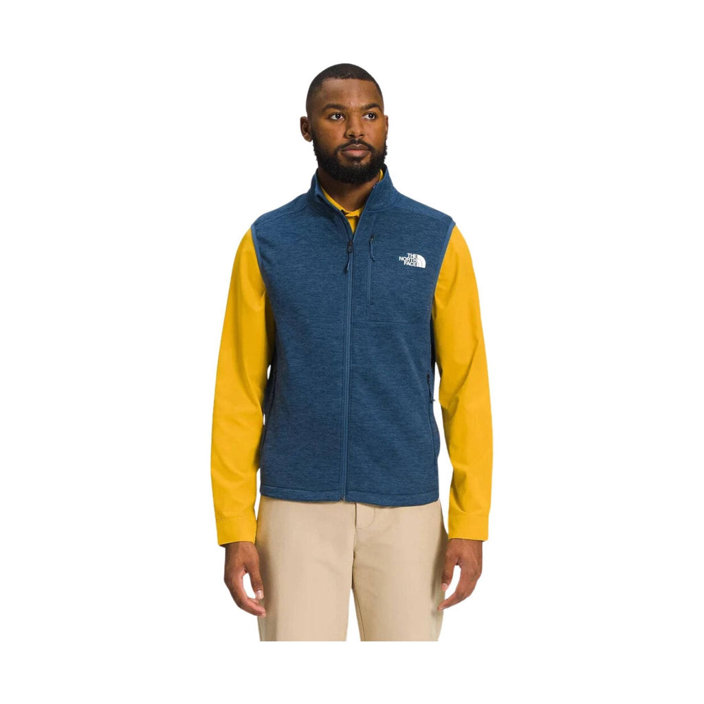 The North Face Men's Canyonlands Vest - Shady Blue Heather - Lenny's Shoe & Apparel