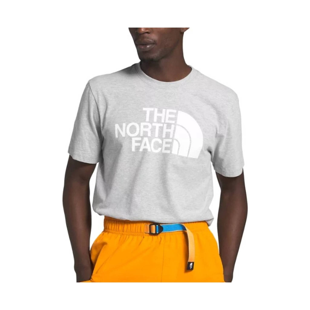 The North Face Men's Half Dome Tee - TNF Light Grey Heather - Lenny's Shoe & Apparel