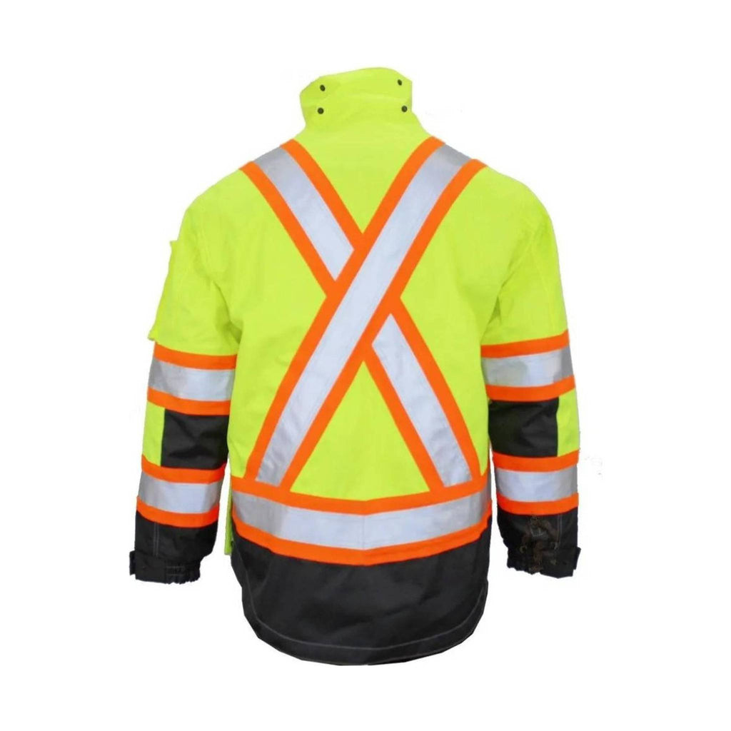 Tough Duck Men's Hi-Vis Shell - Green Safety - Lenny's Shoe & Apparel