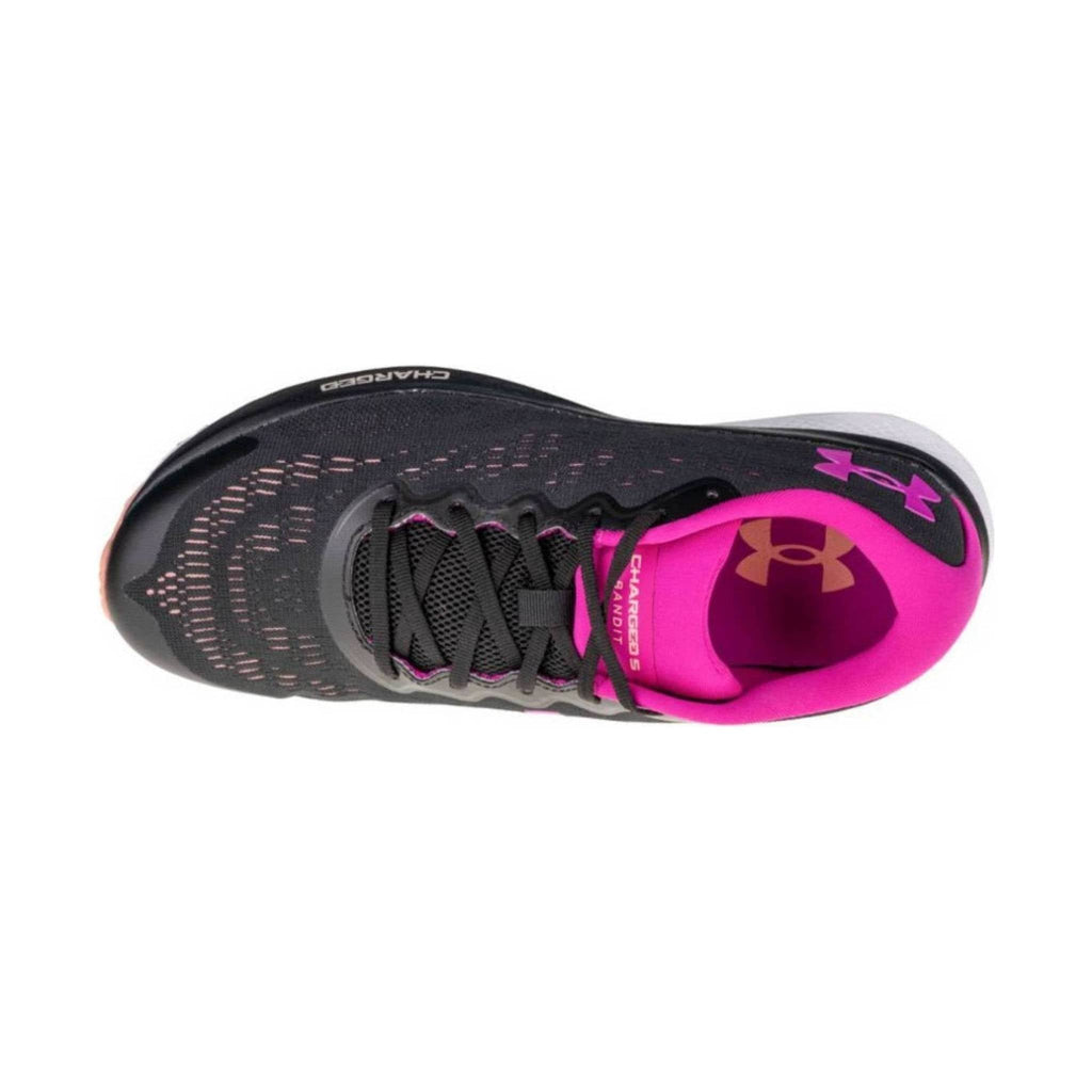 Under Armour Women's Charged Bandit 6 - Black/Purple - Lenny's Shoe & Apparel