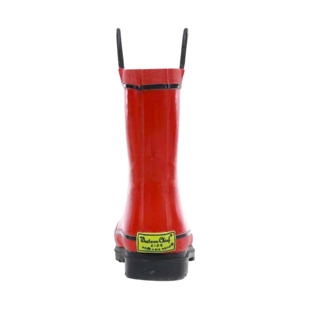 Western Chief Kids' Firechief 2 Rain Boot - Dark Red - Lenny's Shoe & Apparel