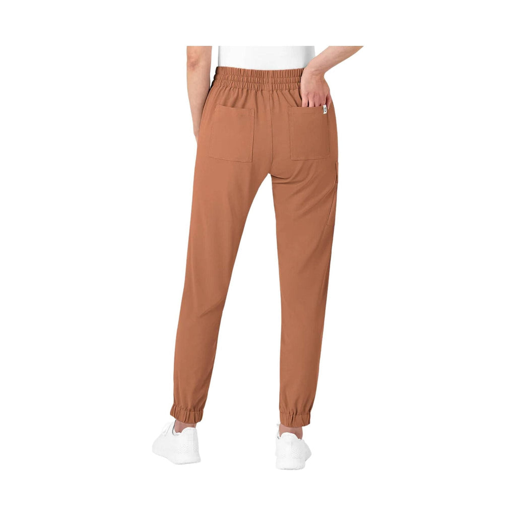 WonderWink Women's Jogger Scrub Pant - Clay - Lenny's Shoe & Apparel