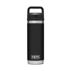 YETI Rambler 18 oz Bottle w/ Chug Cap - Black - Lenny's Shoe & Apparel